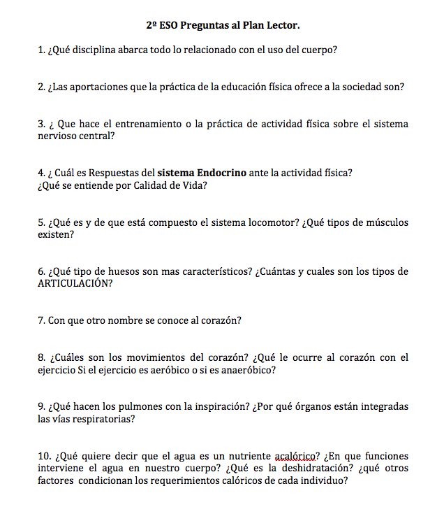 preguntas faciles de educacion fisica nuestras clases de educaci 243 n f 237 sica 2 186 eso preguntas faciles de educacion fisica nuestras clases de educaci 243 n f 237 sica 2 186 eso