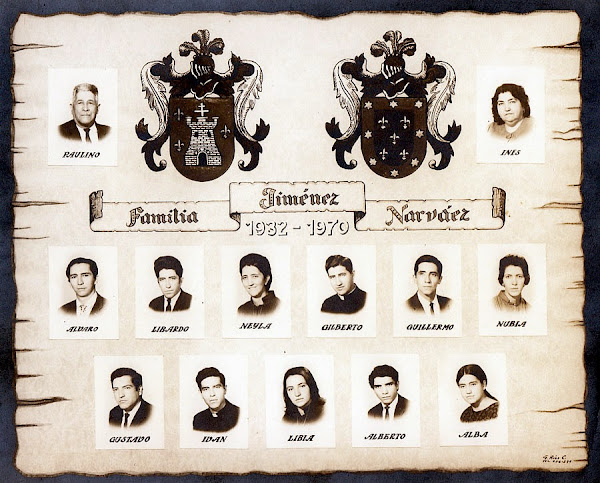Heráldica Familia Jiménez – Narváez Medellín Antioquia
