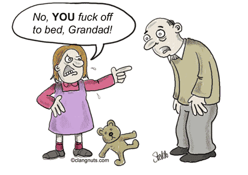 Cartoon Grandad