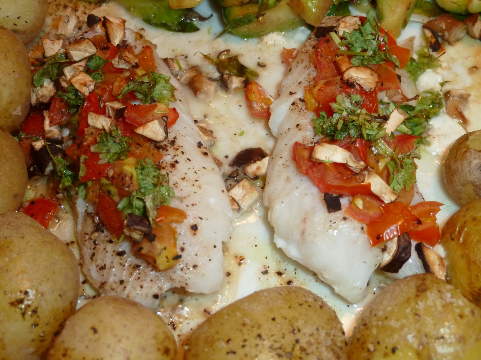 Family FECS: Oven-Baked Cod Fish