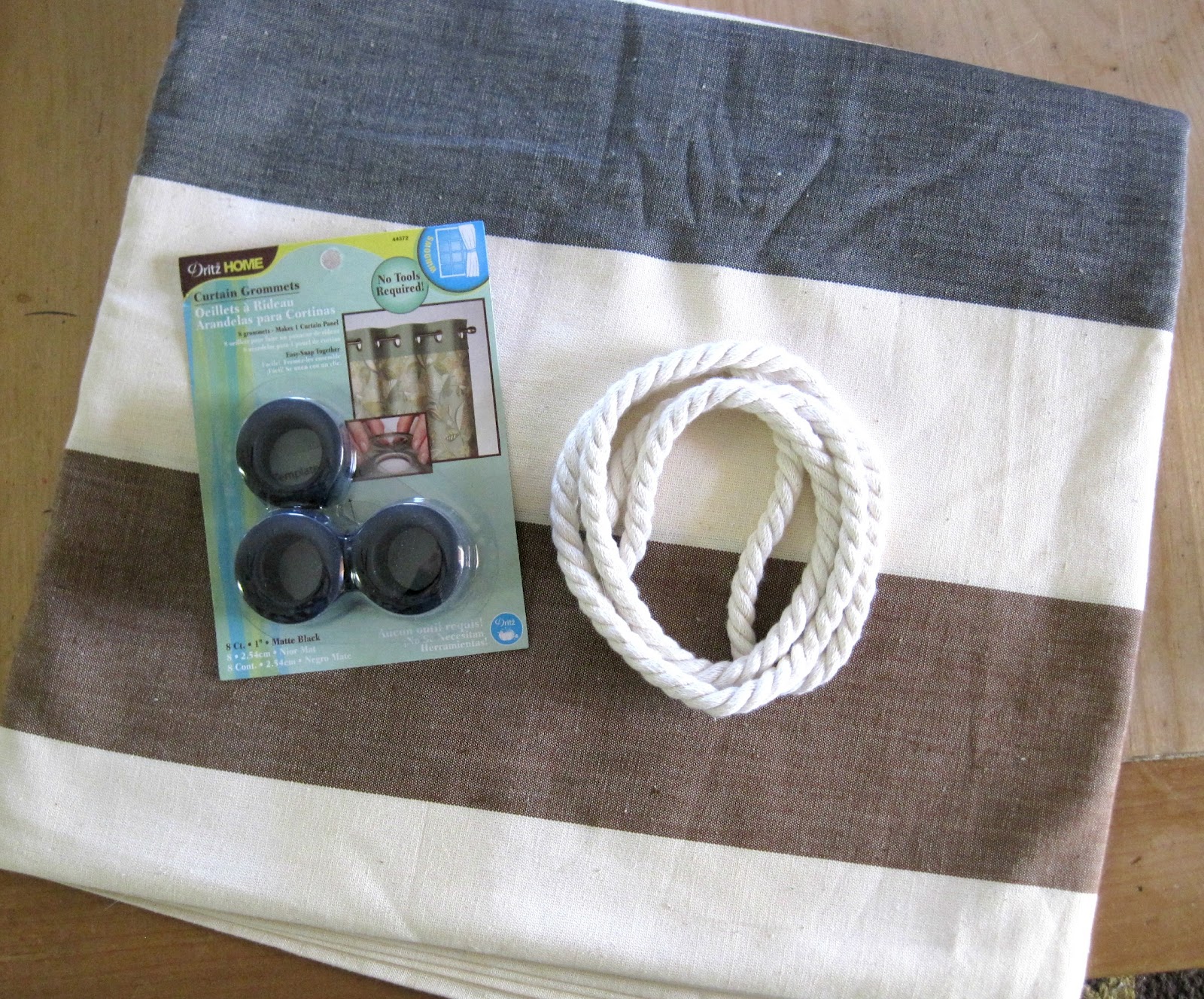 Grab & Go Cinched Rope Bag {Tutorial}