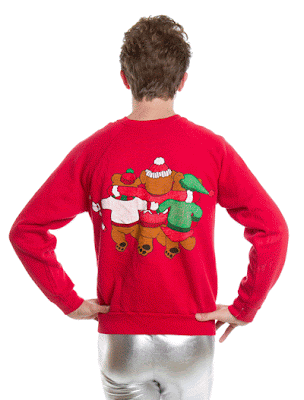 Paul Cram ugly christmas sweatshirt