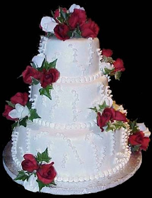 White Wedding Cakes With Buttercream Frosting