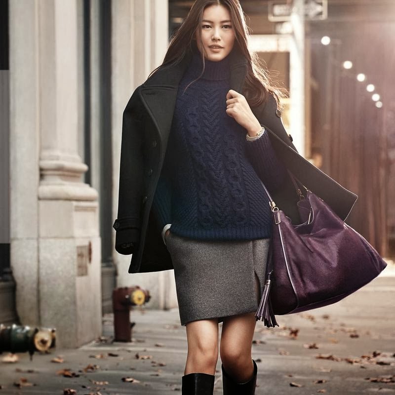 Supermodel Liu Wen in Chanel's Gabrielle Bag Campaign - BagAddicts Anonymous