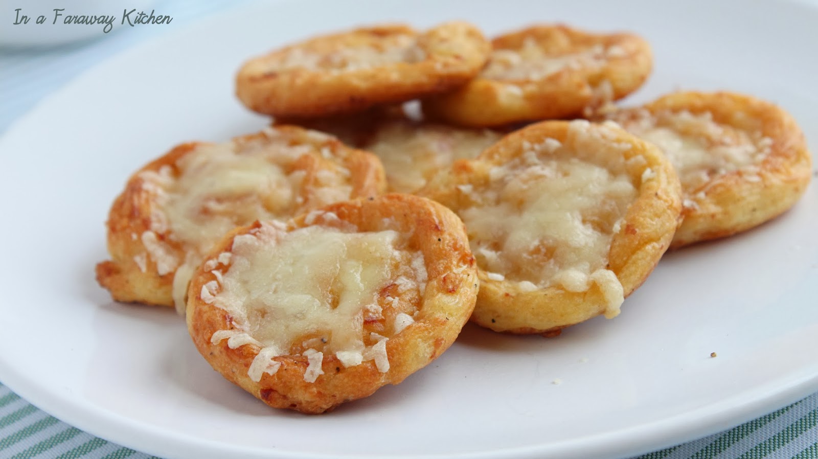 In a Far Away Kitchen Savory Ham and Gruyere Cookies