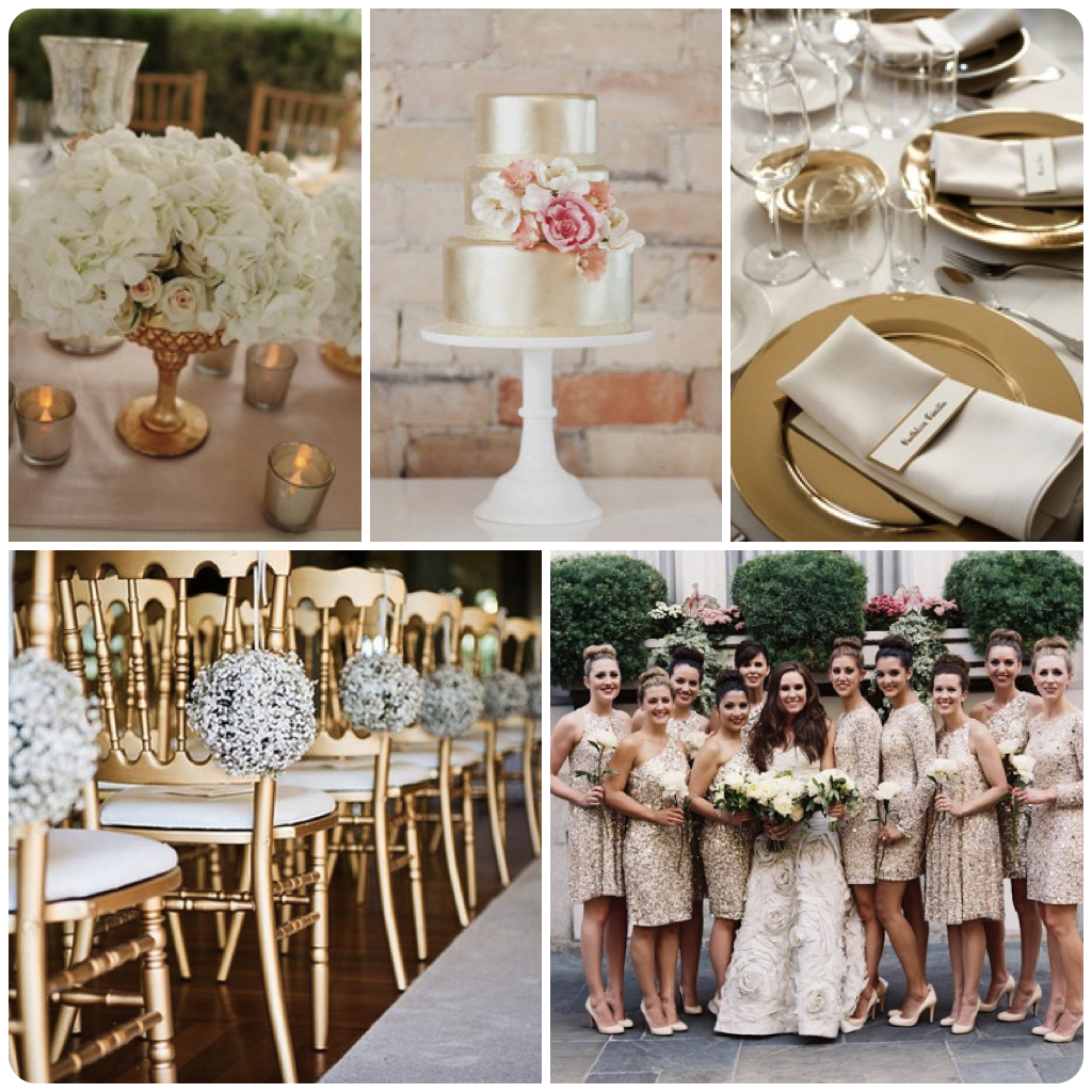 Casamento decoração na cor dourado Casar é Fácil O Blog da Casamento decoração na cor dourado Casar é Fácil O Blog da