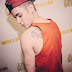 Justin Bieber tattoo on shoulder