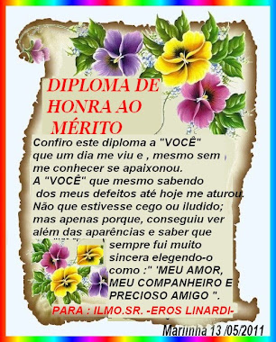 O mais importante diploma da vida