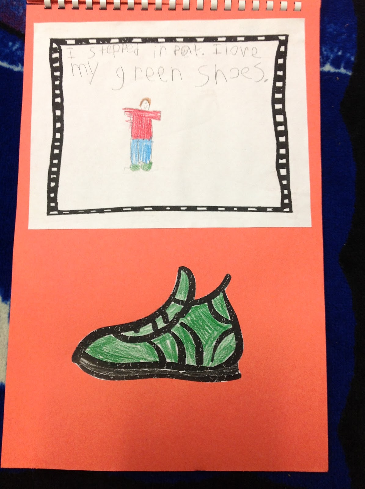 Pete the Cat Popup Book and Shoe Graph