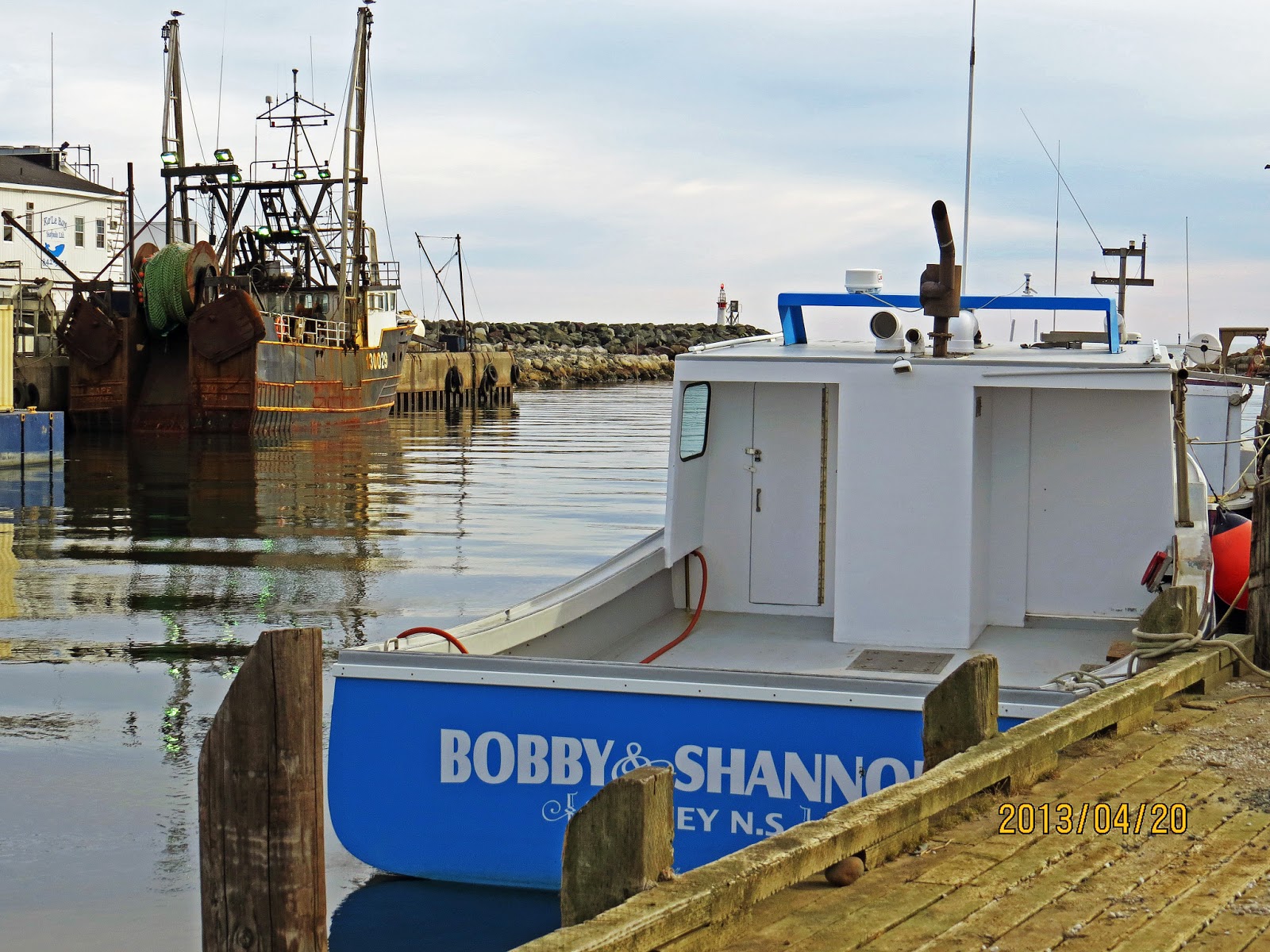 A Cape Breton, Nova Scotia, Photo Gallery Glace Bay Harbour, Both