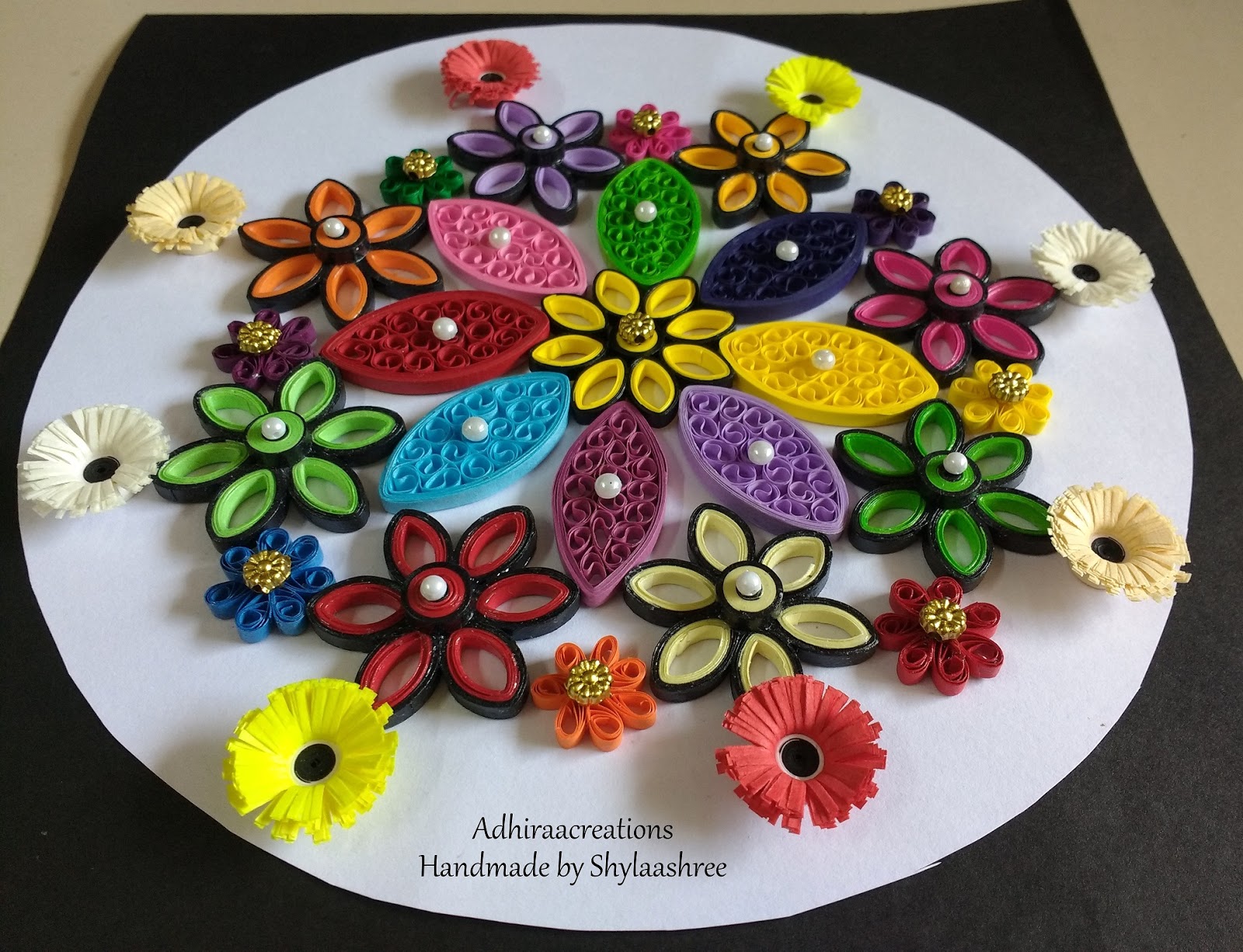 Indian Quilling Challenge October 2015
