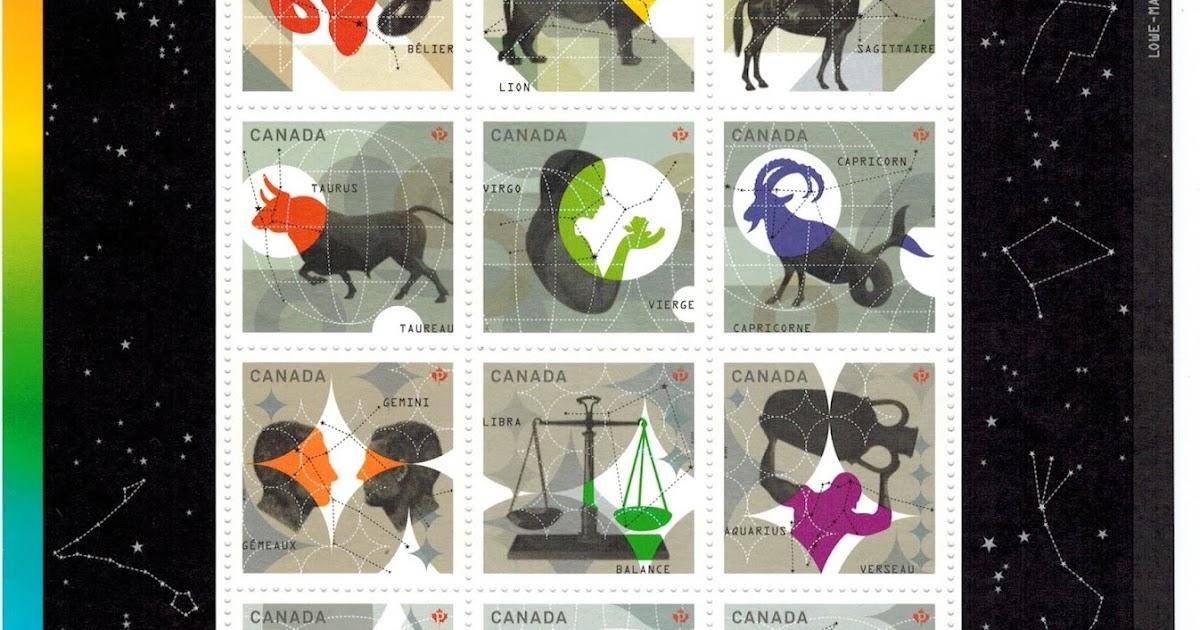 Postal History Corner Zodiac Stamps 2011 2013