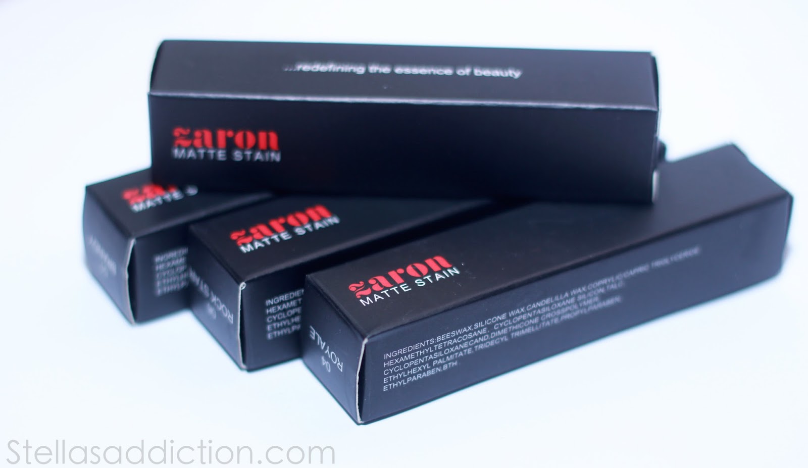 Product Review Zaron Matte Lip Stain Stella's Addiction