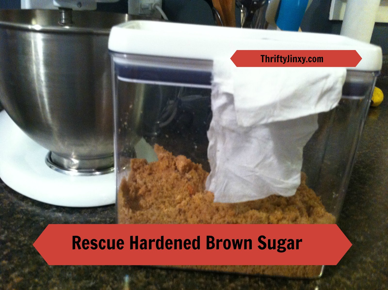 How to Save Hardened Brown Sugar Paper Towel to the Rescue! Thrifty