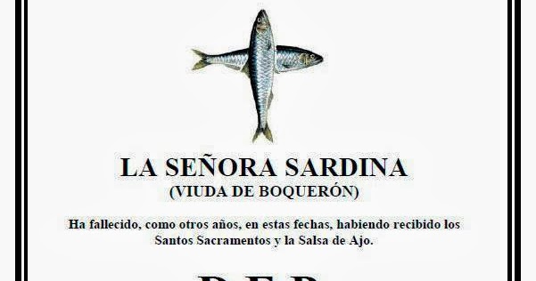 Letra Entierro de la Sardina. Carnaval de Almadén 2014 ~ Mi pueblo Almadén