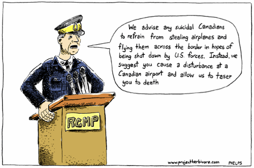 Cartoon Rcmp Officer