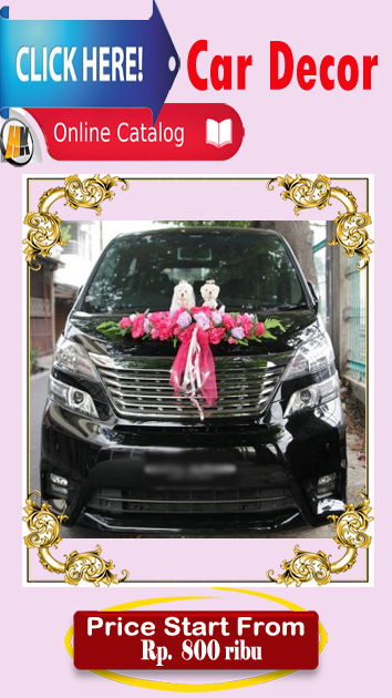Car Wedding Decor Mobil pengantin