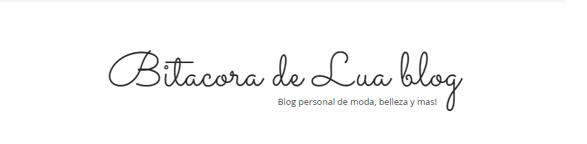 Bitacora de Lua blog