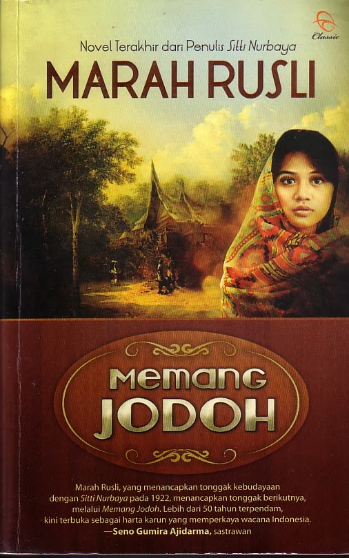 buku yang kubaca memang jodoh by marah rusli buku yang kubaca memang jodoh by marah rusli