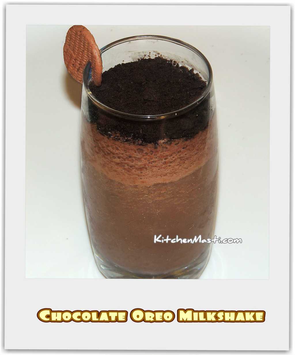Chocolate Oreo Milkshake Vegetarian Recipes