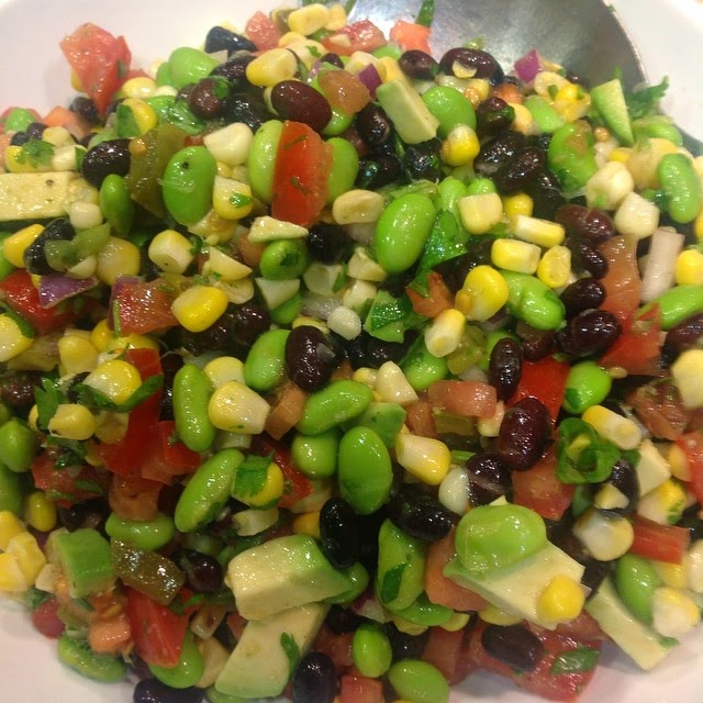 Inspired By Food Edamame Bean Salad with The LONGEST NAME EVER!