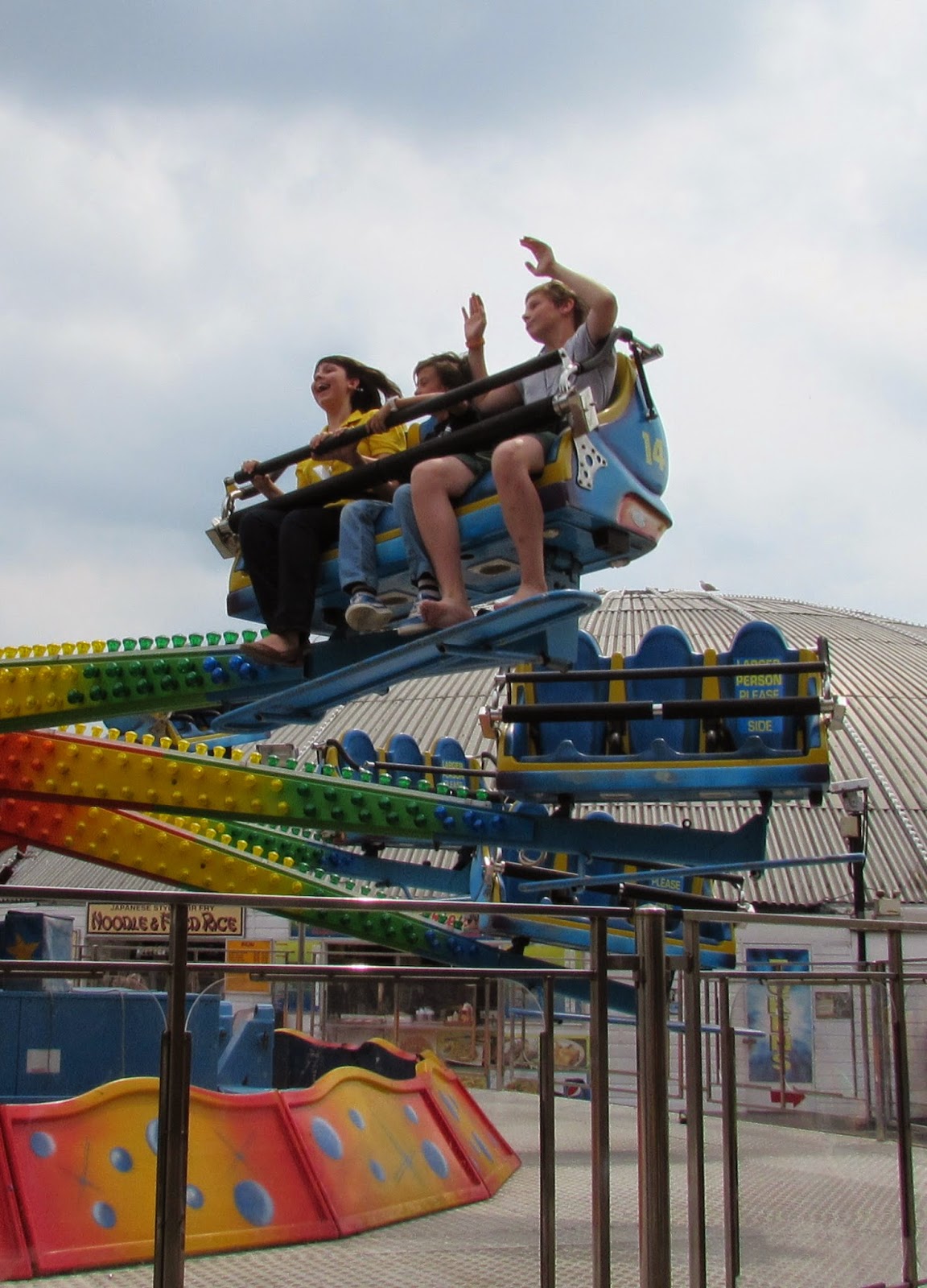 Rides at the Brighton Pier