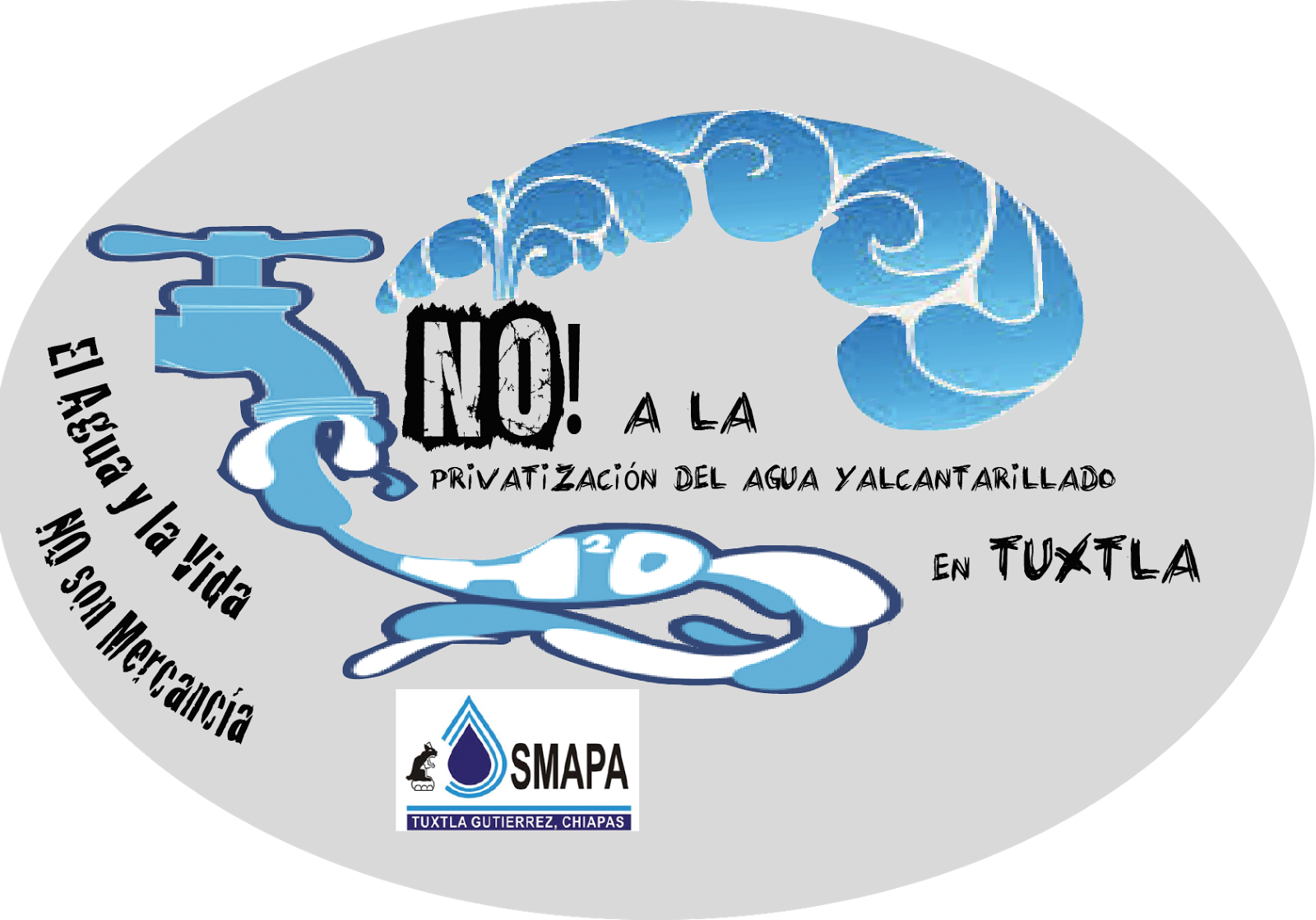 no a la privatización de SMAPA