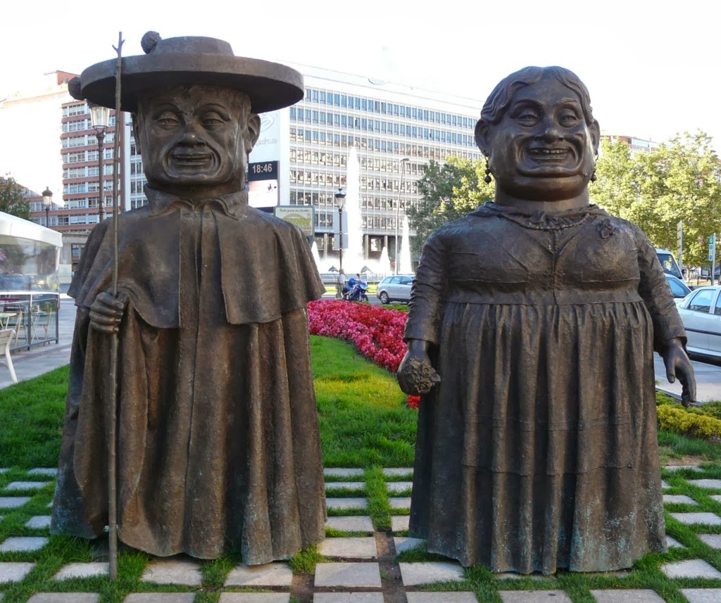 Ephémères Burgos... et ses statues