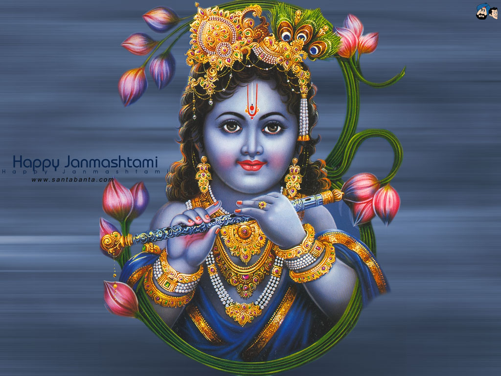indian gods: lord sri krishna hd wallpapers