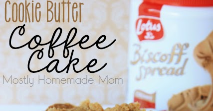 Cookie Butter Coffee Cake | Mostly Homemade Mom