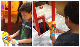 Magentic shapes at Great Lakes Science Center this Summer #thisiscle | @mryjhnsn 