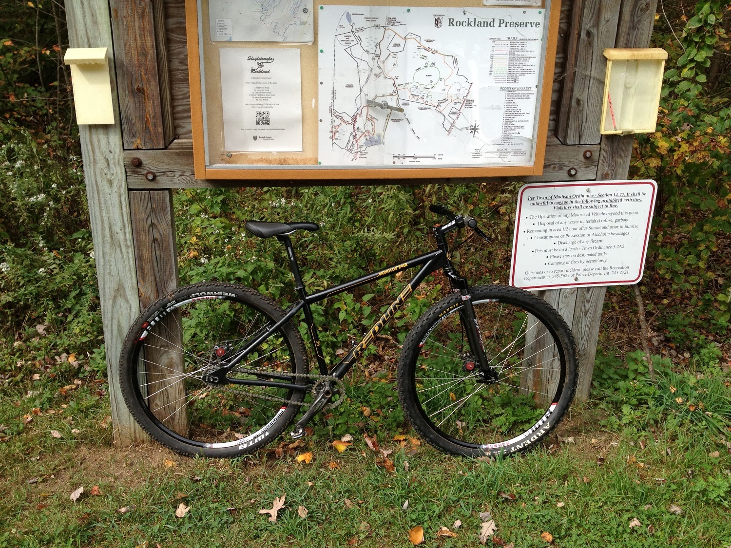 rockland preserve mountain biking