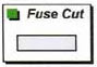 Fuse cut labels Cut shape