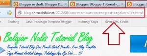 Cara Mengisi Menu Dengan Artikel Kita