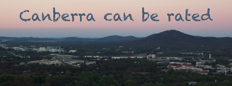Canberra can be rated