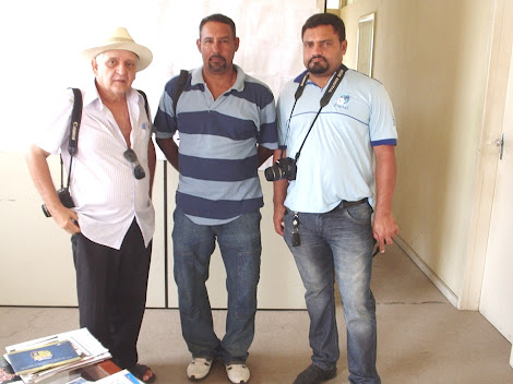 Jornalista João Araujo cobre visita à caravelas do Presidente da Bahiapesca