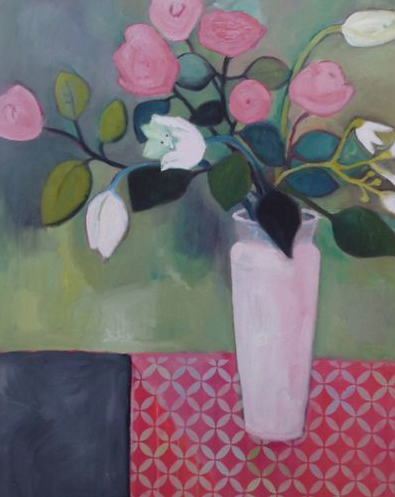 Annie O Brien Gonzales Contemporary Abstract Still Life Flower