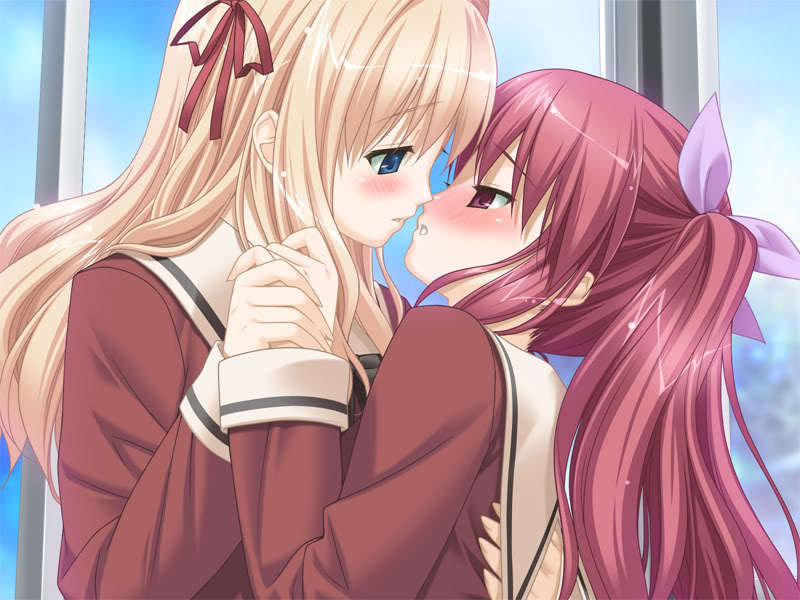 GIRLS KISSING ANIME girls kissing anime: