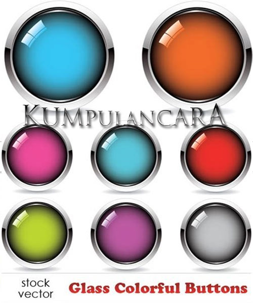 Glass Colorful Buttons download