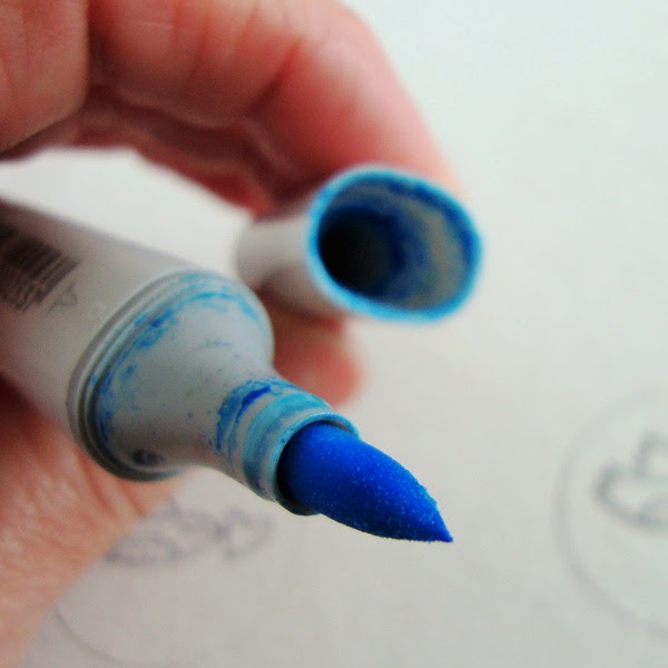 The ARTmosphere Copic Clean Up with RubberMoon