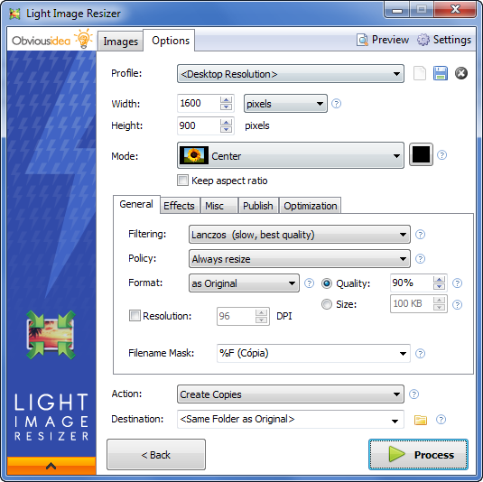 light image resizer key 5