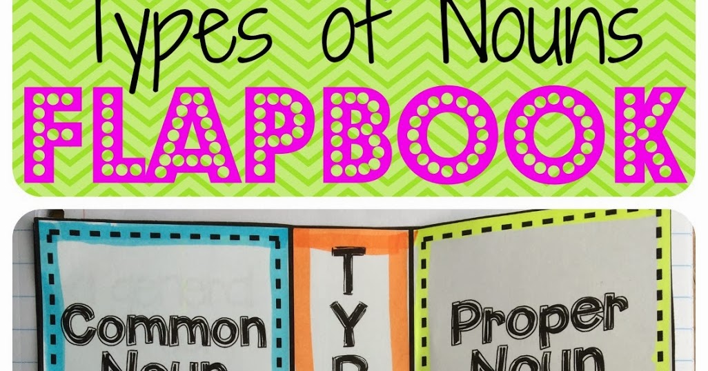 Types of Nouns Interactive Notebook Freebie! amanda beth online