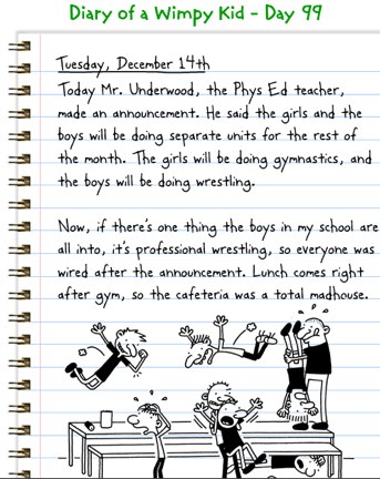 Wimpy Diary Kid