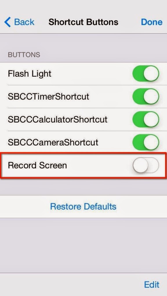 iOS 8 Could Let Users Record iPhone Screen From Control Center