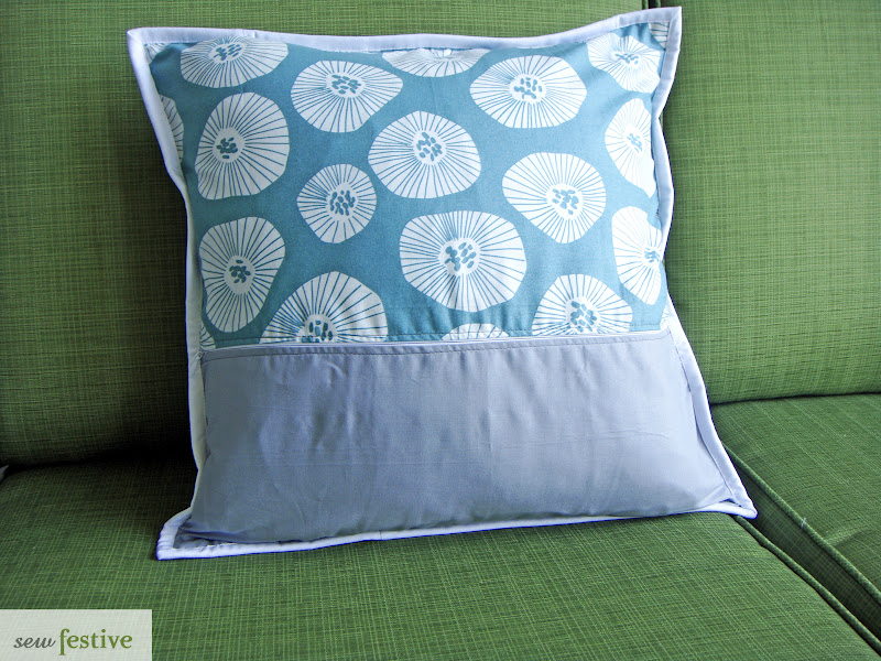 Sew Festive Handmade How to Install an Invisible Zipper in a Pillow