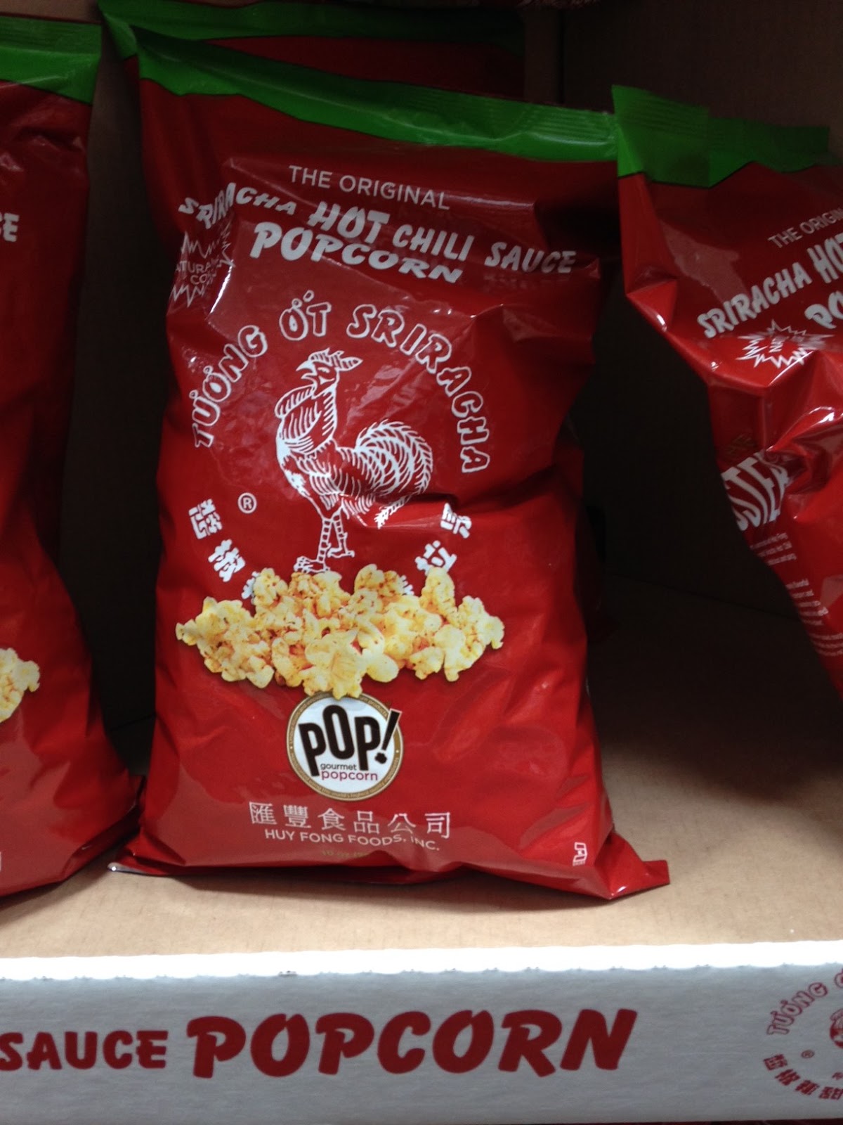 Siracha Hot Chili Sauce Popcorn Costco Weekender