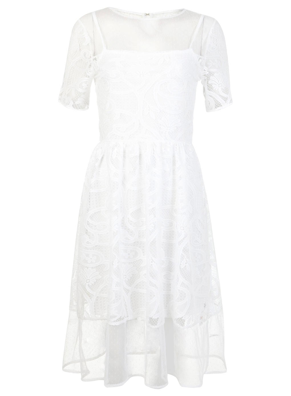 Avenue 57 Cream Lace Dresses