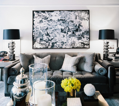 sofa above side canvas either oversized decor lamps dilemma couch unframed living take maison belle behind shades space modern interior