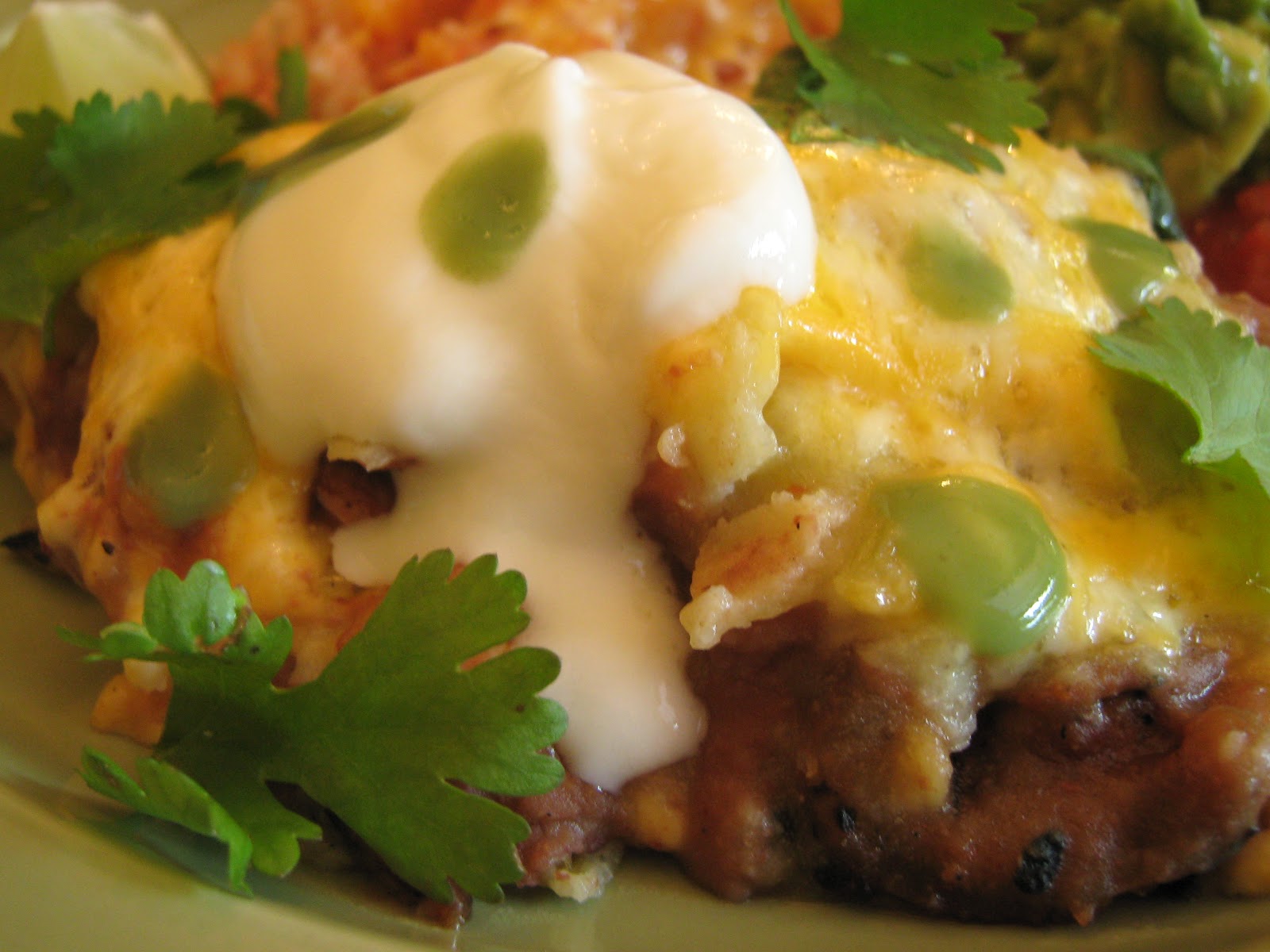 Rindy Mae Fajita Enchiladas + Cheesy Salsa Rice + This Week's Menu