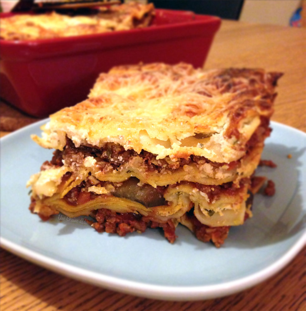 Lasagnes Legeres Pur Boeuf Aubergines Une Graine D Idee